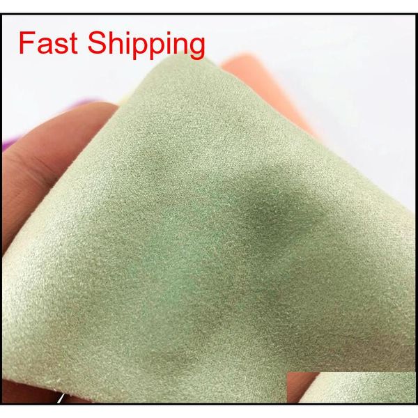 

dhl ship creative new mirror cloth 15x18cm microfiber suede island silk four-color glasses cloth qylfol queen66