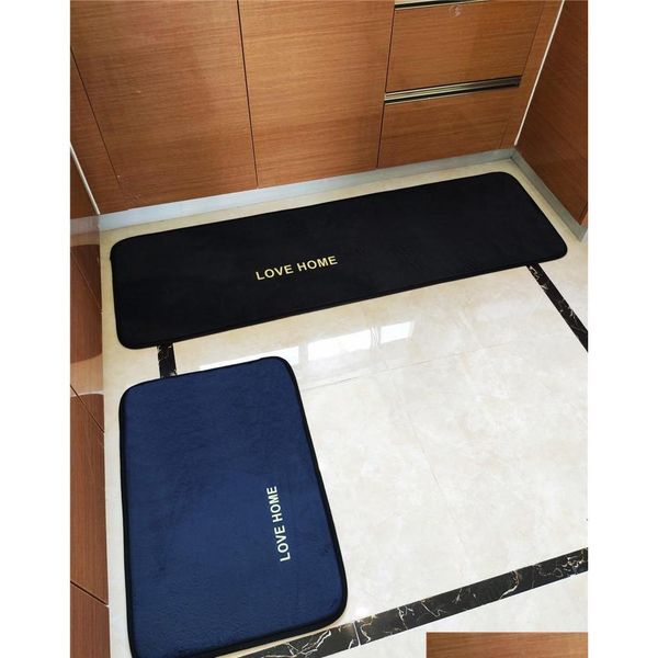 

trend hipster mats bathroom kitchen two-piece set carpets indoor non-slip absorb water mute balcony bath qylolw garden2010