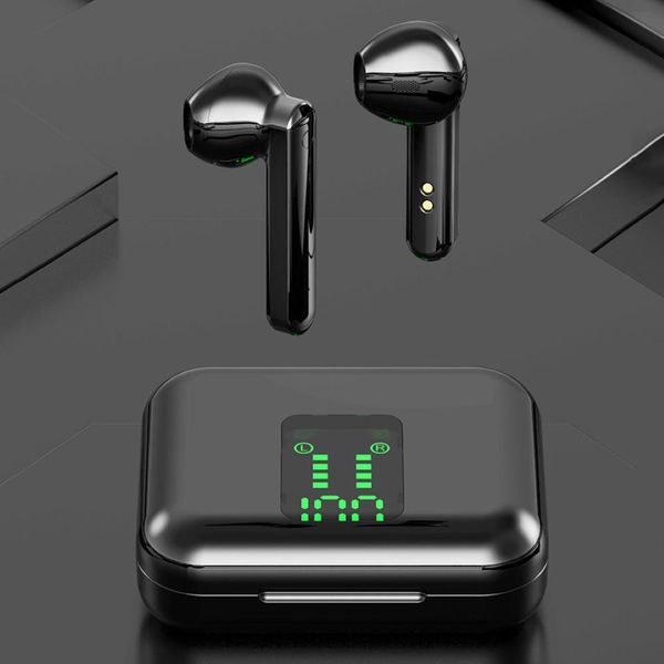 

q5 tws bluetooth 5.0 wireless waterproof in-ear earphones smart-touch headphone