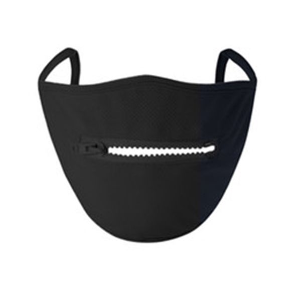 

2021 new creative zipper face mask design easy to drink washable reusable covering protective masks 1 nuxl2