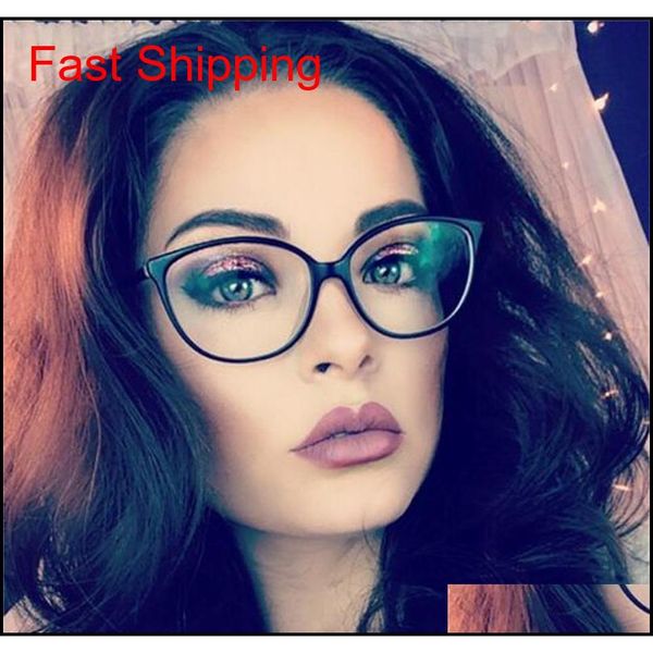 

tr90 ultralight glasses frame women eyewear frames designer myopia brand clear lens glasses optical spectacle fr qylihi bde_luck, Blue
