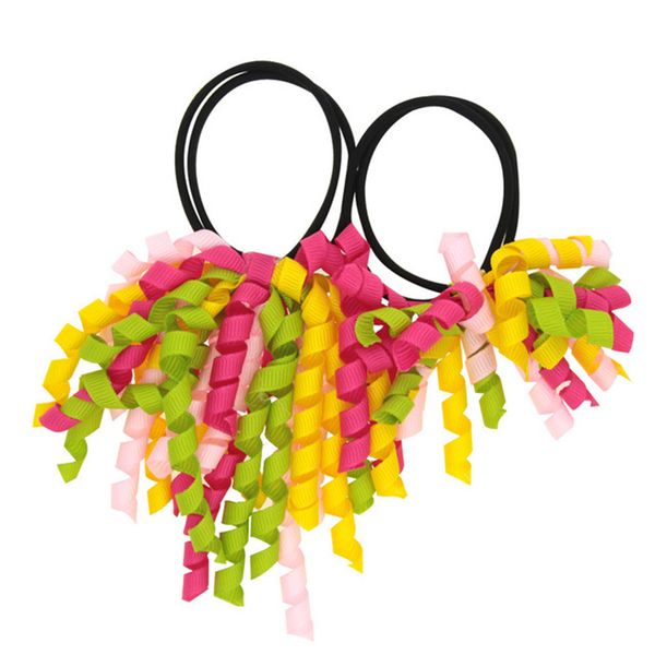 

holders curly girl korkers a-korker ribbons streamers ponytail corker hair bobbles bows flower elastic school boosters h6itb