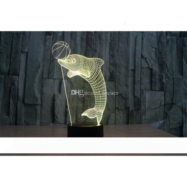 

dolphin night 3d optical lamp dc 5v battery wholesale dropshipping 3vf