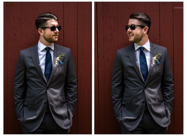 

2020 latest coat pant designs black wedding suit for men classic tailor made suits custom tuxedo 2 pieces vestidos s1, White;black