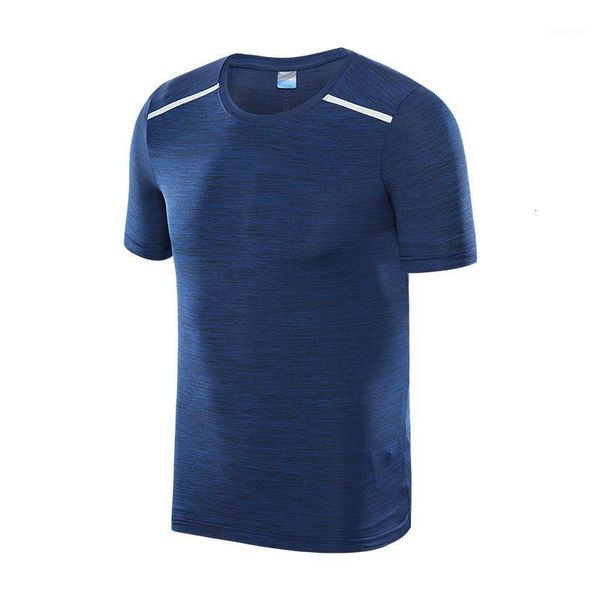 

outdoor t-shirts summer man quick-drying t-shirt male fitness sports running breathable short-sleeved yoga clothes half-sleeves1, Gray;blue