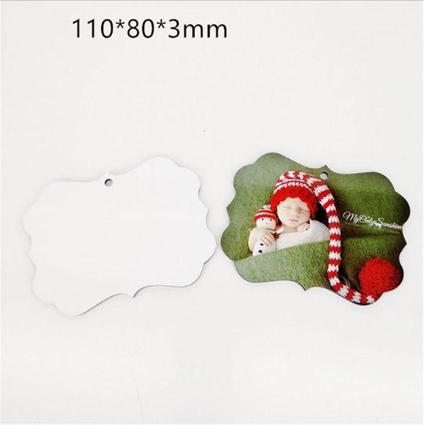 

jzjfround square snow dhl ornaments sublimation shape christmas decorations mdf transfer printing blank coaster mult
