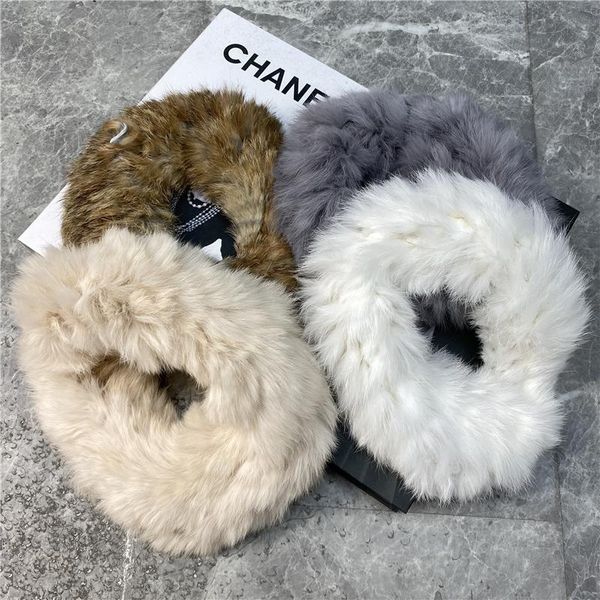 

beanie/skull caps 2021 fashion casual clothing women's hair with headdress hat warm headband fur headcover, Blue;gray