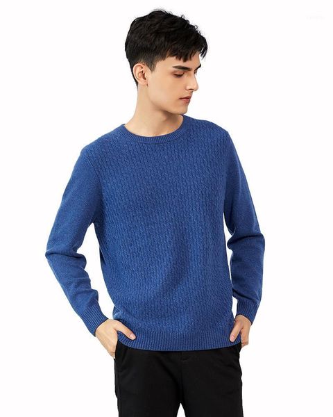 

zhili men's 100% cashmere cabel knit crewneck sweater1, White;black