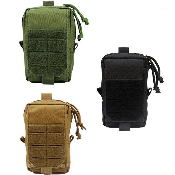 

outdoor bags 7 inch tactical pouch molle hunting belt waist bag pack pouches case pocket camo for smart phone1