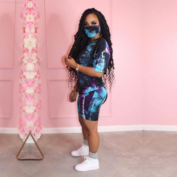 

size women s clothing two summer plus outfits tie dye 2 piece set tracksuits jogging sweatsuit casual clothing(excluding, White