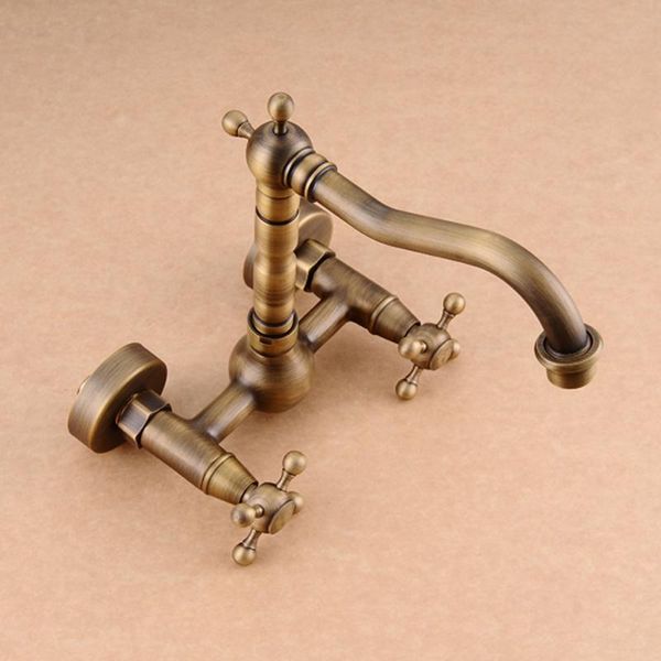 

langyo двойной ручкой бассейна кран бронзовые ванные комнаты водопроводной смеситель водоснабжения латунный кран hy 658 wmtqdd