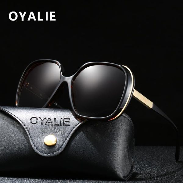 

sunglasses oyalie women polarized luxury fashion square ladies vintage brand designer female sun glasses for oculos gafas, White;black