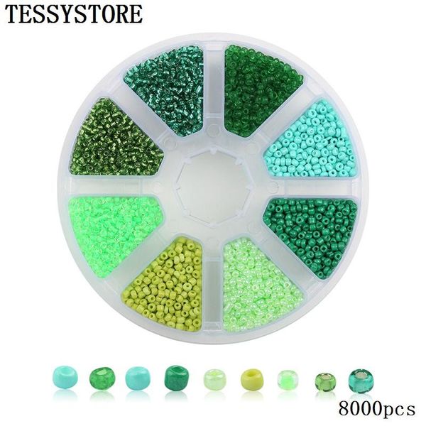 

tessystore box set 2mm glass seed beads czech charm crystal spacer glass beads for jewelry making rings diy handmade accessories bbyxms