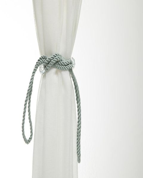 

1pc modern simple curtain bandage korean style crystal beads tiebacks for curtains with magnet curtain decorative accessories h jllqqd