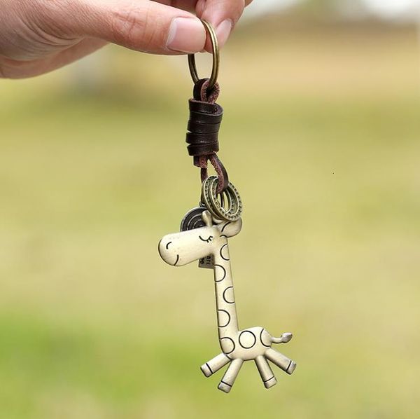 

will giraffe ring key chain and sandy drop ship, Silver