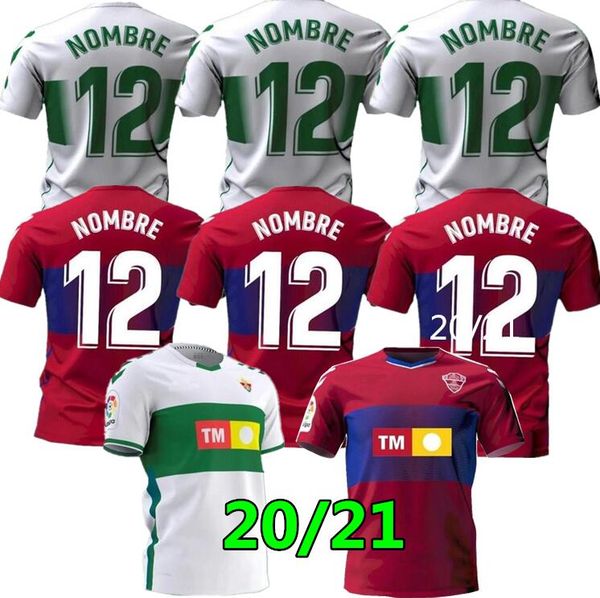 

20 21 elche cf soccer jerseys home away rodriguez 8 fidel 16 calvo 12 milla 11 josan 17 folch 4 2020 2021 jersey football shirts man top, Black;yellow