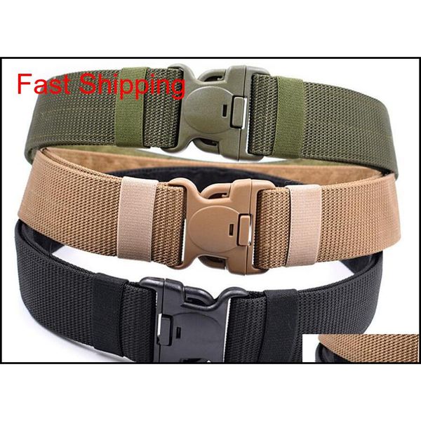 

2019 tactical belt nylon belt army outdoor trainin men waist strap multifunctional 6fhip