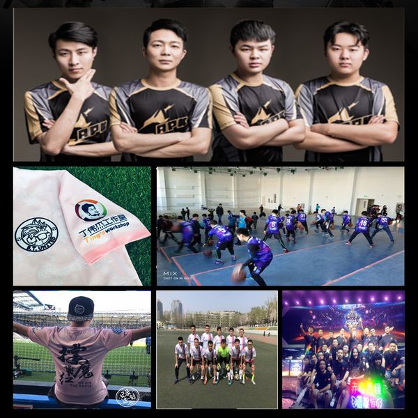 

new eat e-sports suit whole body club match suit chicken combat robe children's short sleeve t-shirt tianlu team uniform 2021