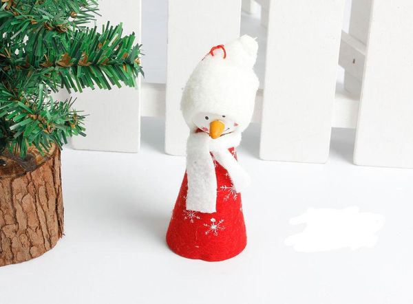 

4pcs christmas angel doll ornament snowman plush doll pendant xmas tree hanging pendants home decoration kids toy new year gift bbyyce