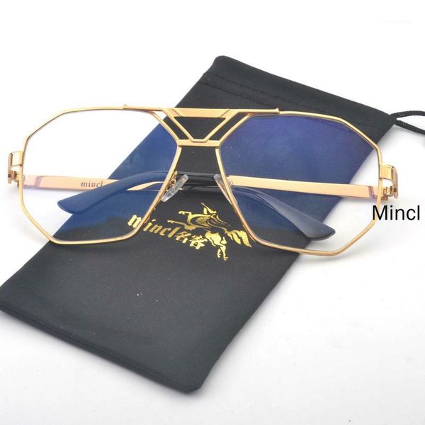 

oversize siamese square sunglasses women 2020 new metal full frame gradient sun glasses brand design female shades nx1, White;black