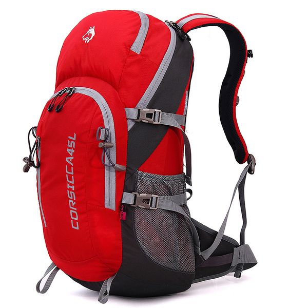 

sports and leisure backpack medium-sized travel multi-warehouse outdoor hiking large opening backpack 45l capacity hiking