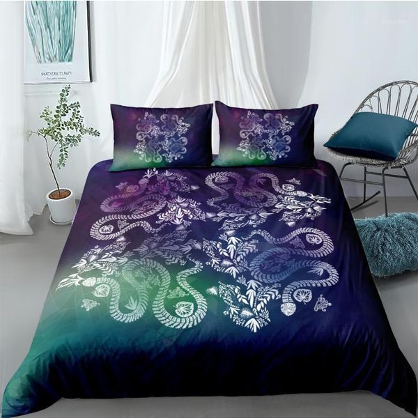 

3d bohemian duvet sets bedding set quilt comforther covers pillow shams double single full twin king  size custom bed linen1
