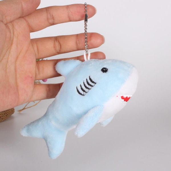 

12cm key chain gift shark plush stuffed toy doll kid's small plush toy 12cm key wmthar