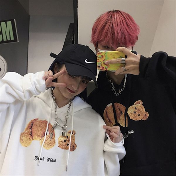 

2020 love yourself hit hop cotton oversizedsweatshirts casual moletom women men korean tracksuit k- clothes#84043424, Black