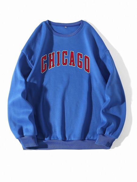 

letter graphic thermal lined sweatshirt r38i#, White;black