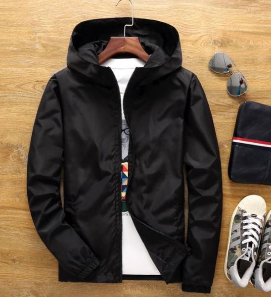 

men's jackets autumn thin jacket male leisure british wind euro-american windproof breathable large size s-7xl bx3051, Black;brown