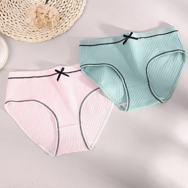 

panties for girl student lady lingerie female underpants panty briefs for women cotton underwear, Black;pink