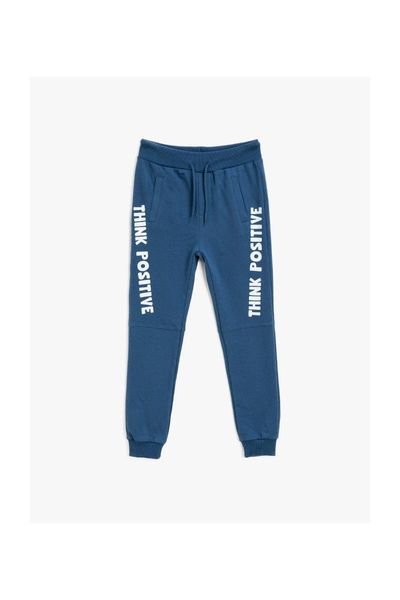 

koton kids navy blue male child sweatpants, Black;blue
