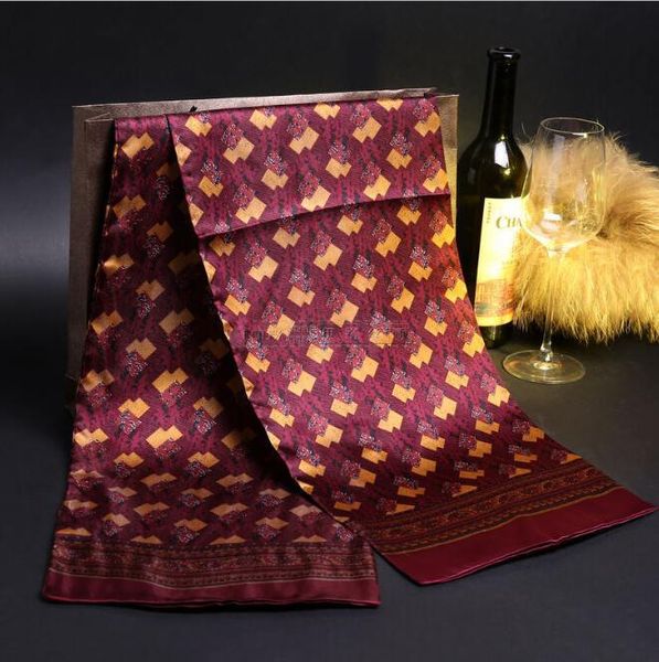 

20 шт. бесплатная доставка 20% хлопок 80% шелковые шарф мужские шарфы 158 * 25 cms шарфы розничные оптом креп сатин шелковые полосы, Blue;gray