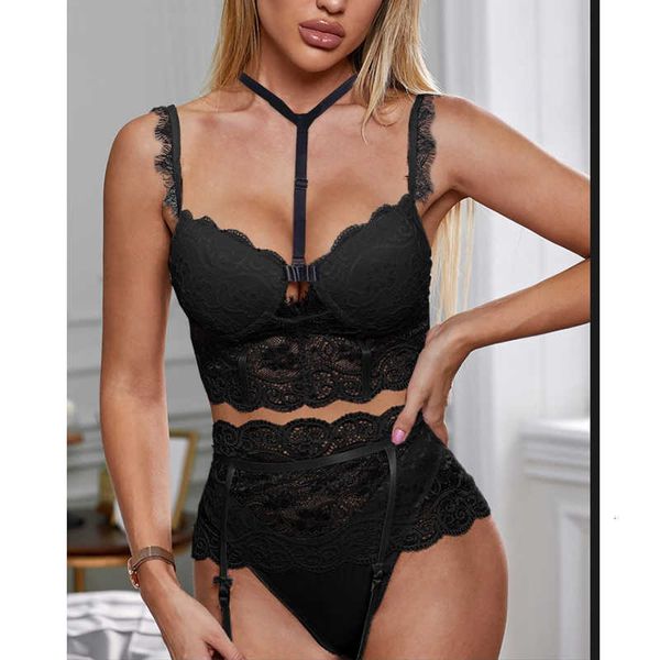 

women nightwear underwear erotic clothes lace ruffles costumes babydoll lingerie, Black;white