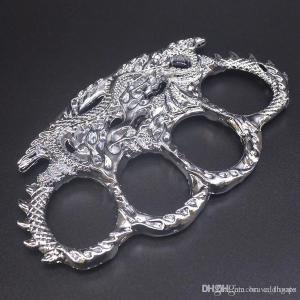 

new steel brass knuckles fighting knuckle duster powerful self defense knuckles mens self-defense fox 023 self-defense pendant bottle 89