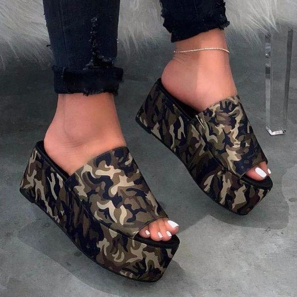 

2021 woman sandals fashion shoes women slip on sandals ladies platform indoor outdoor women's shoes female zapatos mujer, Black