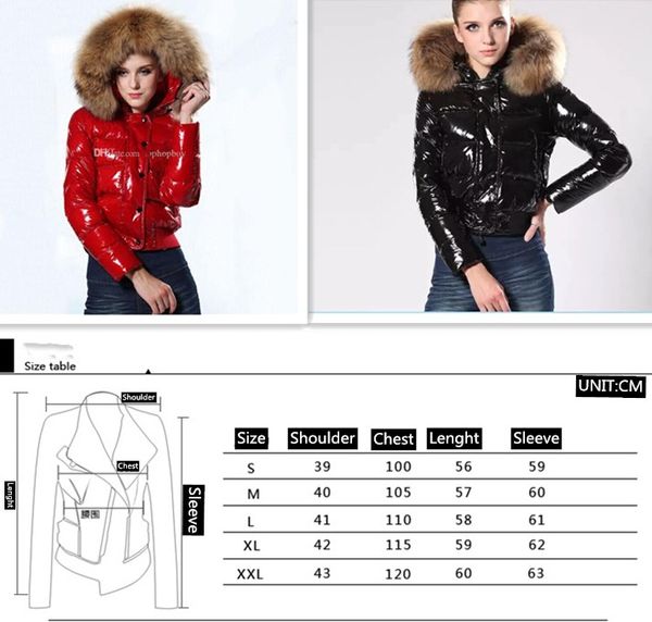 

womens winter luxury jacket parka fashion women monc lair jacket fur varsity jacket doudoune femme black red winter coat outerwear with hood