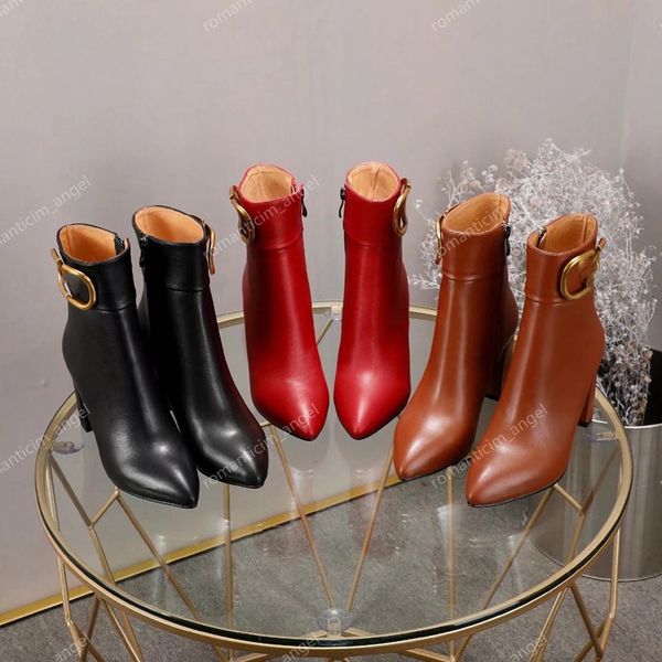 

new black leather ankle long boots women pointed toe letter high heel shoes woman fashion runway long boots size 35-40, Black;grey