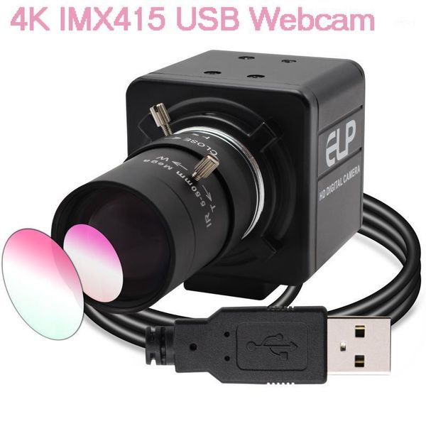 

4k usb webcam sony imx415 3840x2160 mjpeg 30fps mini usb video camera with 5-50mm lens for online teaching/video conference1