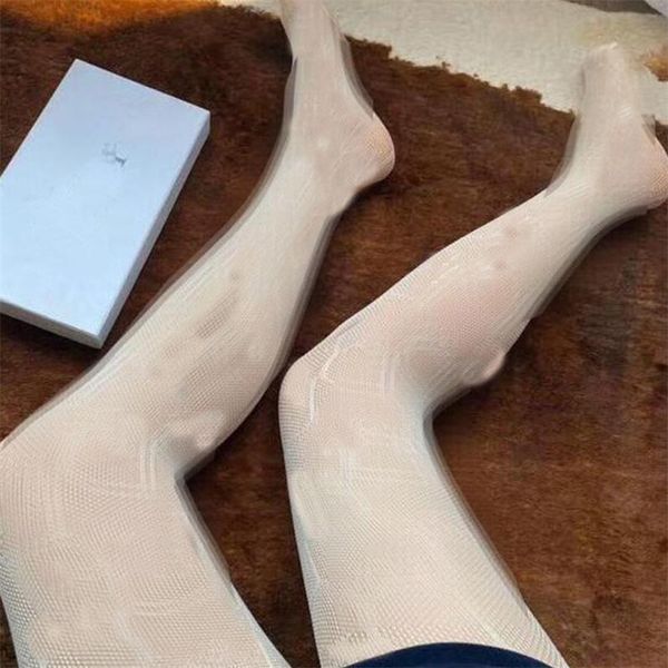 

trendy letter embroidery women tights night club personality lady long leggings 2 colors elastic girls stockings