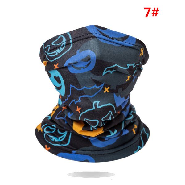 

factory decorations children face magic turban faceshield outdoor sports collar cotton stretch halloween mask xd23874