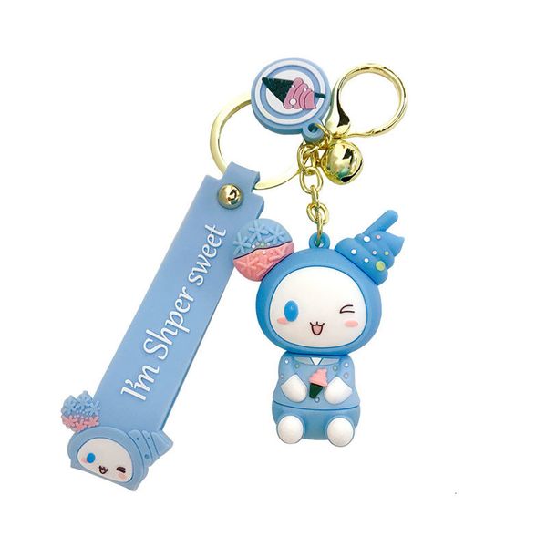 

key with creative pendant sweetheart portable rope baby, Silver