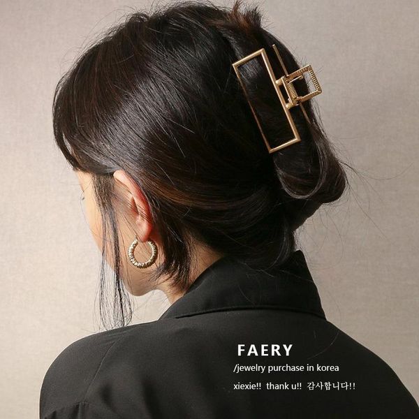 

hair accessories clips south korean ins metal plate hai clip large shower ponytail headband hairpin cat ears