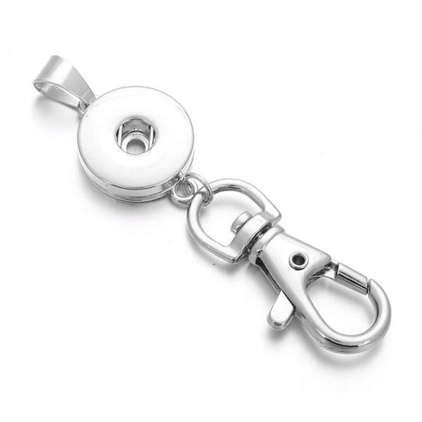 

jewelry snap button pendant noosa 12mm 18mm chunks snap buttons key chains keys ring jewelry for men & wome, Slivery;golden