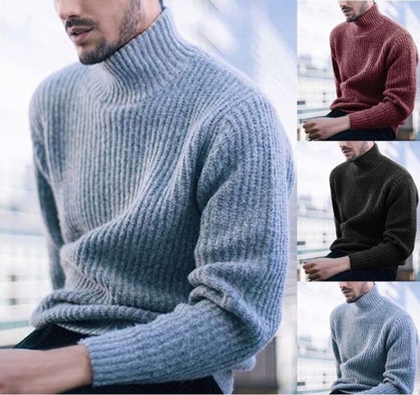 

men turtleneck sweater pullover knitwear pull homme turtle neck knitted male sweaters casual solid color autumn jumper, White;black