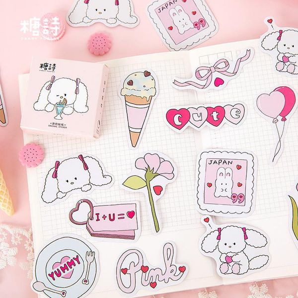 

2016 cs lot cute pink thing decorative stationery mini stickers set scrapbooking diy diary album stick lable h