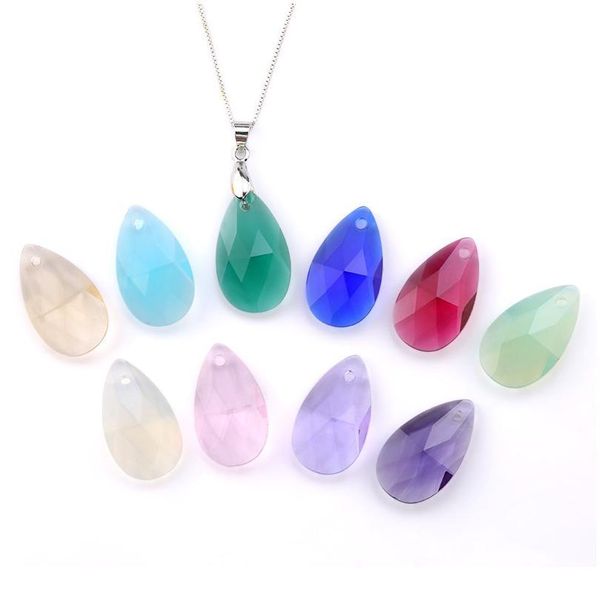 

13x22mm opal color 6106 pear-shaped pendant austria glass beads crystal rhinestones crystal drop pendant rhinestones ch qylzqr