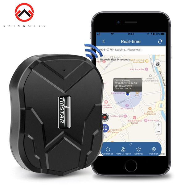 

gps tracker car tkstar 60 days standby waterproof magnet tracker gps car voice monitor geofence move shock alarm gps tracking