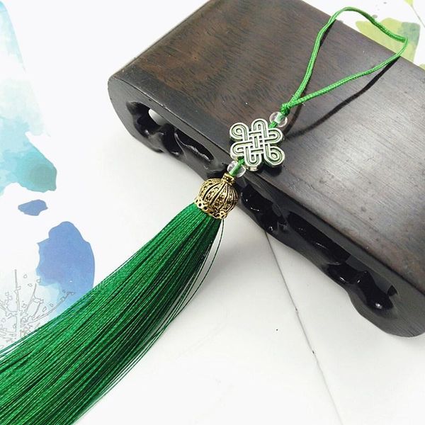 

3шт металлические колпачки кисточки бахрома подвеска diy craft поставляет ювелирные завесы декор декор материал шелковый кисточка отделка од