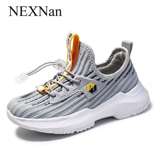 

athletic & outdoor boys sneakers children casual shoes for kids girls elastic band school footwear sport mesh rubber tpr1, Black
